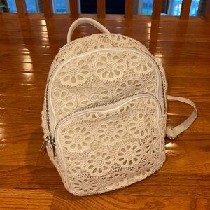 Crochet Art Class Mini Backpack 10”
